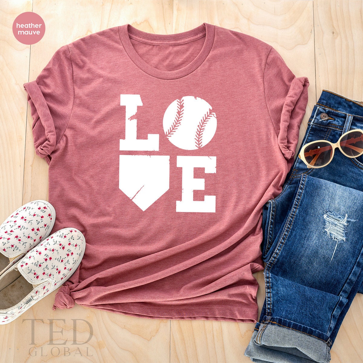 Baseball Sports TShirt, Sport Lovers T-Shirt, Baseball Mom Gift, Love Baseball Shirt, Shirt For Player, Baseball Coach Shirt, Game Days Tees - Fastdeliverytees.com