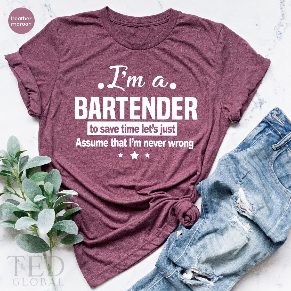 Funny store bartender shirts