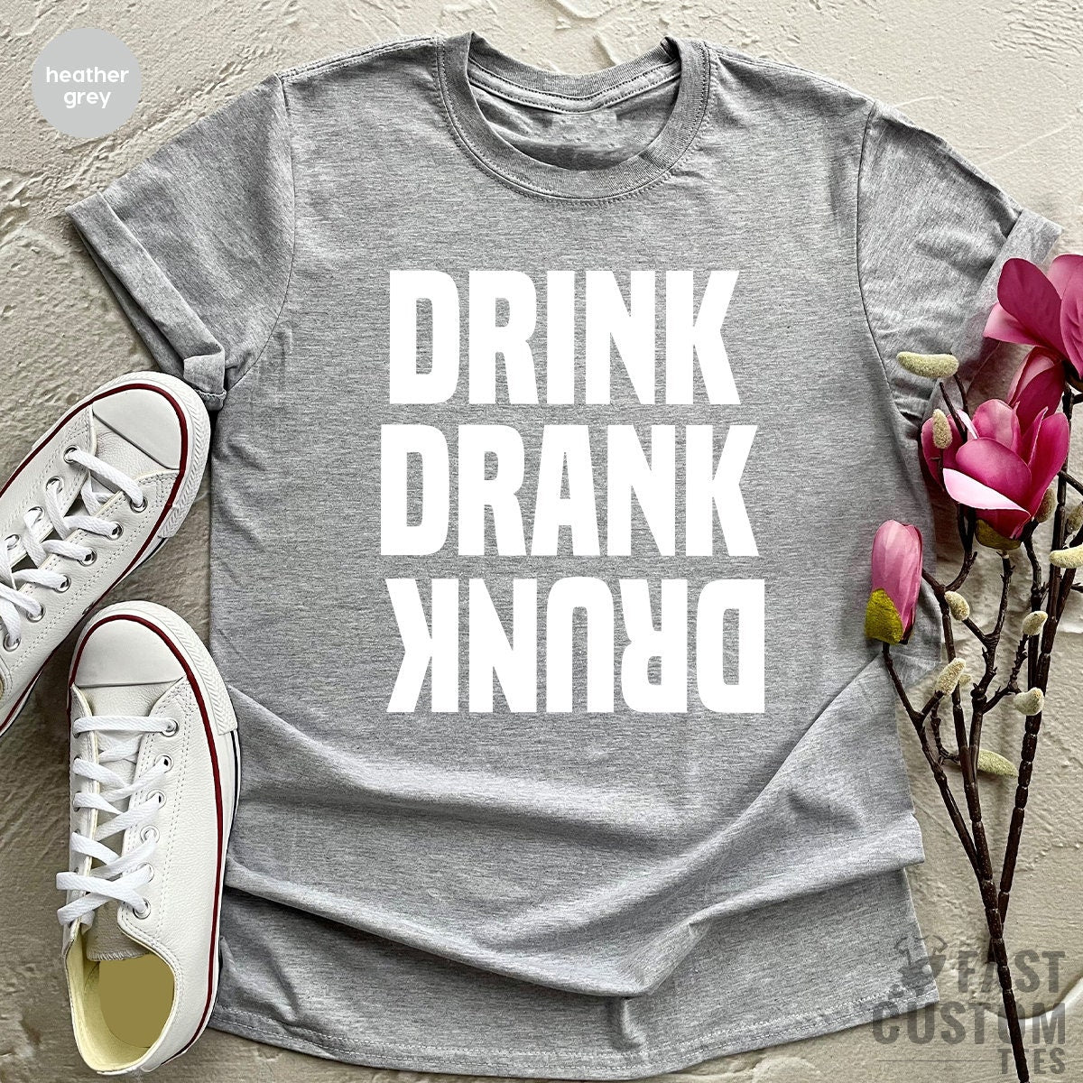 Drinking Shirt, Funny Drunk Shirt,  Drink Drank Drunk Shirt, Girls Weekend Shirt, Day Drinking Shirt, Bachelorette Party Shirt, Besties Tee - Fastdeliverytees.com