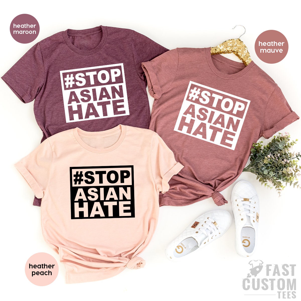 Stop Asian Hate Shirt, Hate Is A Virus, Asian Discrimination T Shirt, Stop Asian American Hate Tee, Stop Racism TShirt, AAPI Support Shirt - Fastdeliverytees.com