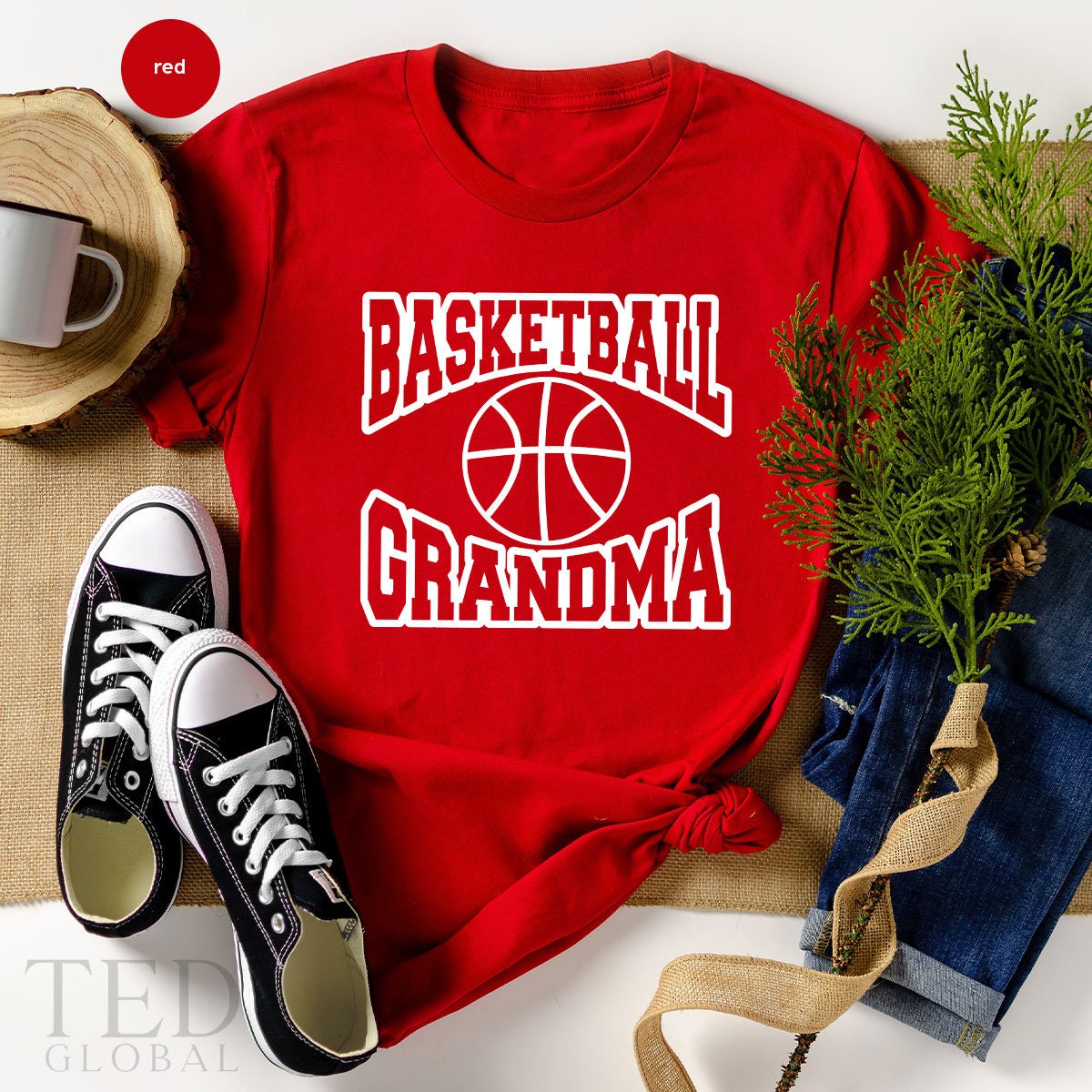 Basketball Grandma Shirt, Sports Grandmother TShirt, Basketball Mom Shirt, Gift For Grandma, Mothers Day  Nana T Shirt, Senior Citizen Tee - Fastdeliverytees.com