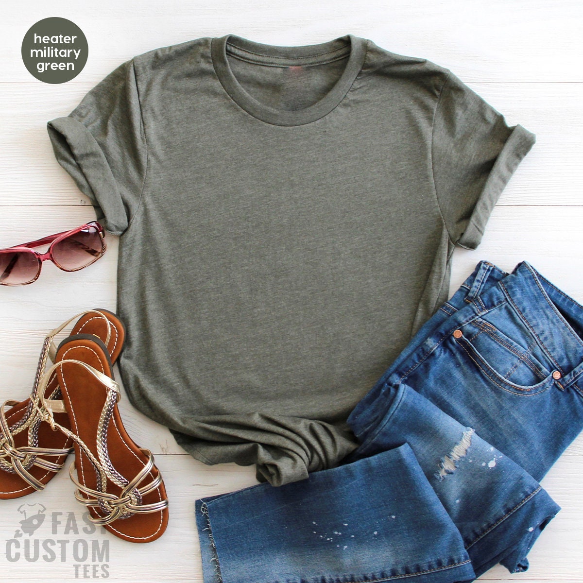 Plain Unisex Shirt, Blank T-Shirt, Bulk Cute T Shirt, Plain Cute Unisex Shirt, Wholesale T-Shirt, Heather Soft Plain Tee, Oversized Shirt - Fastdeliverytees.com