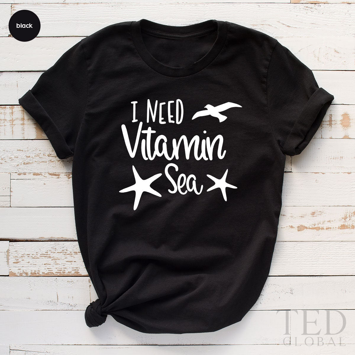 Summer TShirt, Beach Lover Shirt, I Need Vitamin Sea Shirt, Summertime Shirt, Girls Trip T Shirts, Family Vacation Shirt, Vitamin C T-Shirt - Fastdeliverytees.com