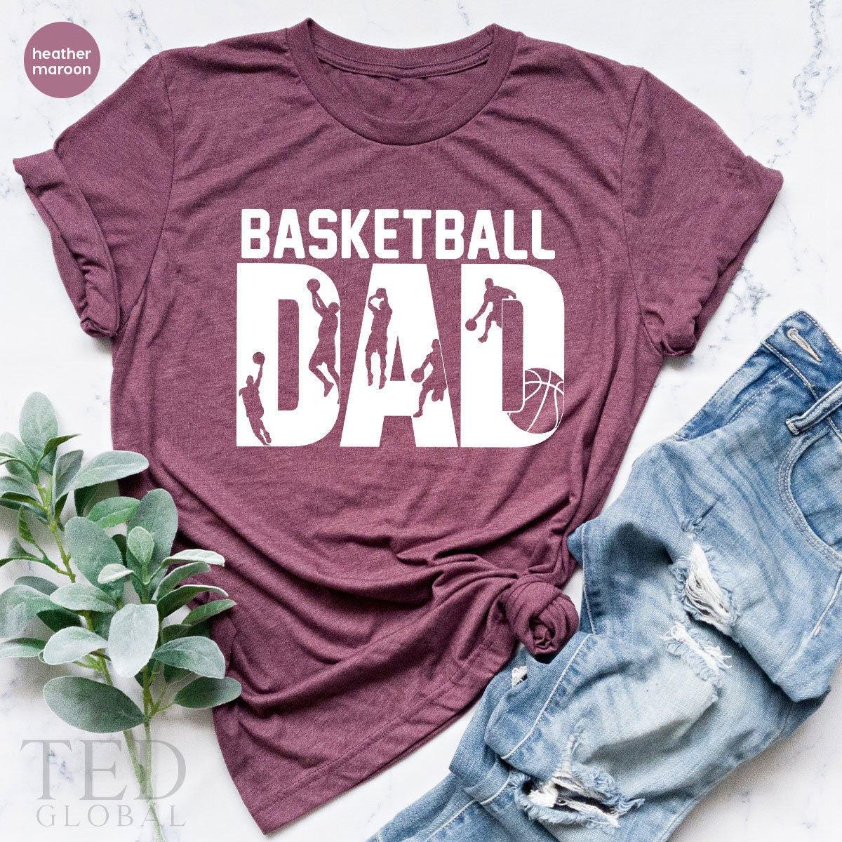 Basketball Dad Shirt, Basketball Lover TShirt, Basketball Shirt Men, Fathers Day Gift, Dad Birthday Gift, Basketball T-Shirt, Gifts For Dad - Fastdeliverytees.com