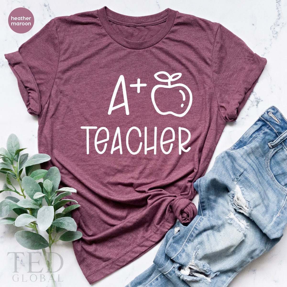 Teacher Shirt, Teacher Gifts, A Plus Teacher Shirt, Teacher T Shirt, Kindergarten Teacher Shirt, Teacher Graduation Gift, Gift For Teacher - Fastdeliverytees.com