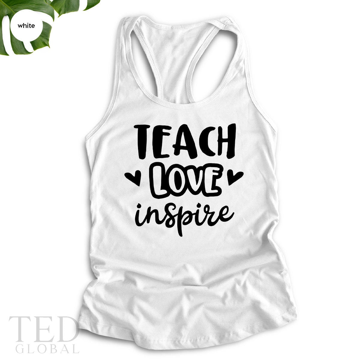 Teach Love Inspire Shirt, Teacher Shirt, Gift For Teacher, Kindergarten Teacher Shirt, Inspirational Shirt, Teacher Appreciation Gift - Fastdeliverytees.com