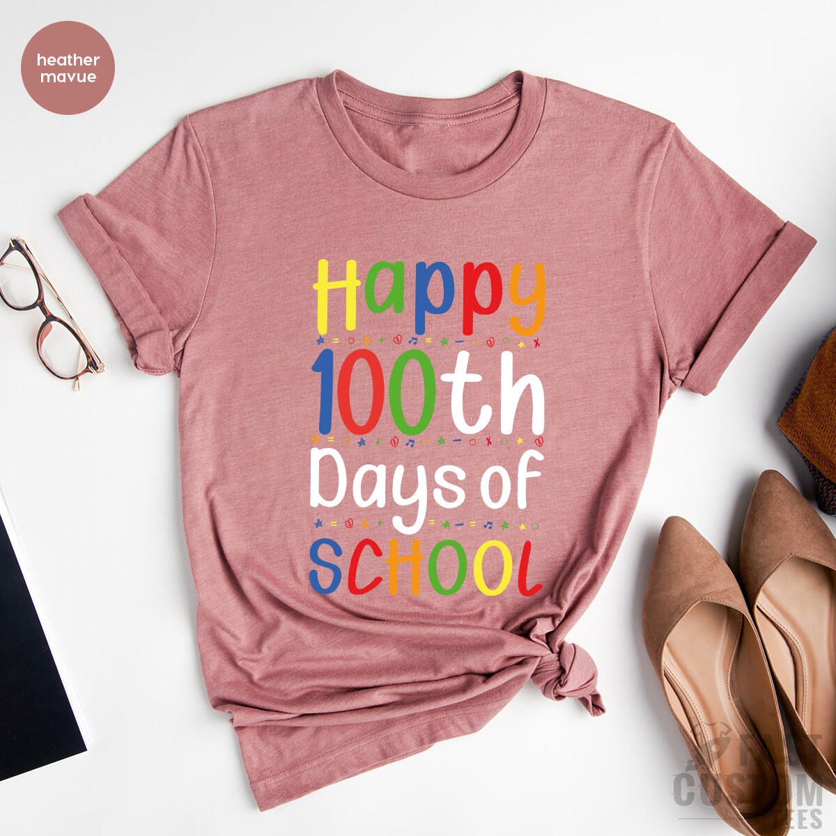 Funny Back To School Shirt, Teacher's Gift Shirt, 100th Day Celebration Shirt, Kindergarten Tee - Fastdeliverytees.com