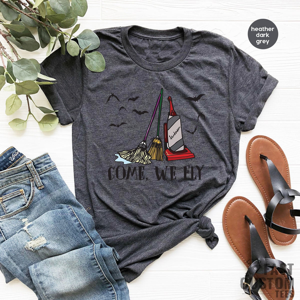 Come We Fly Shirt, Halloween Shirt, Hocus T-Shirt, Funny Halloween Movie TShirt, Witch T Shirt, Fall Clothing, Halloween Gift For Women - Fastdeliverytees.com
