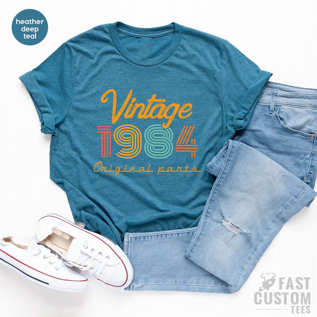 37th Birthday Shirt, Vintage T Shirt, Vintage 1984 Shirt, 37th Birthday Gift For Women, 37th Birthday Shirt Men, Retro Shirt, Vintage Shirts - Fastdeliverytees.com