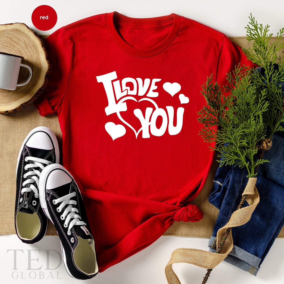 Personalized Couple Shirts, Girlfriend Shirt, I Love You T Shirt, Mothers Day Shirt, Valentines Day TShirt, Shirt For Women - Fastdeliverytees.com