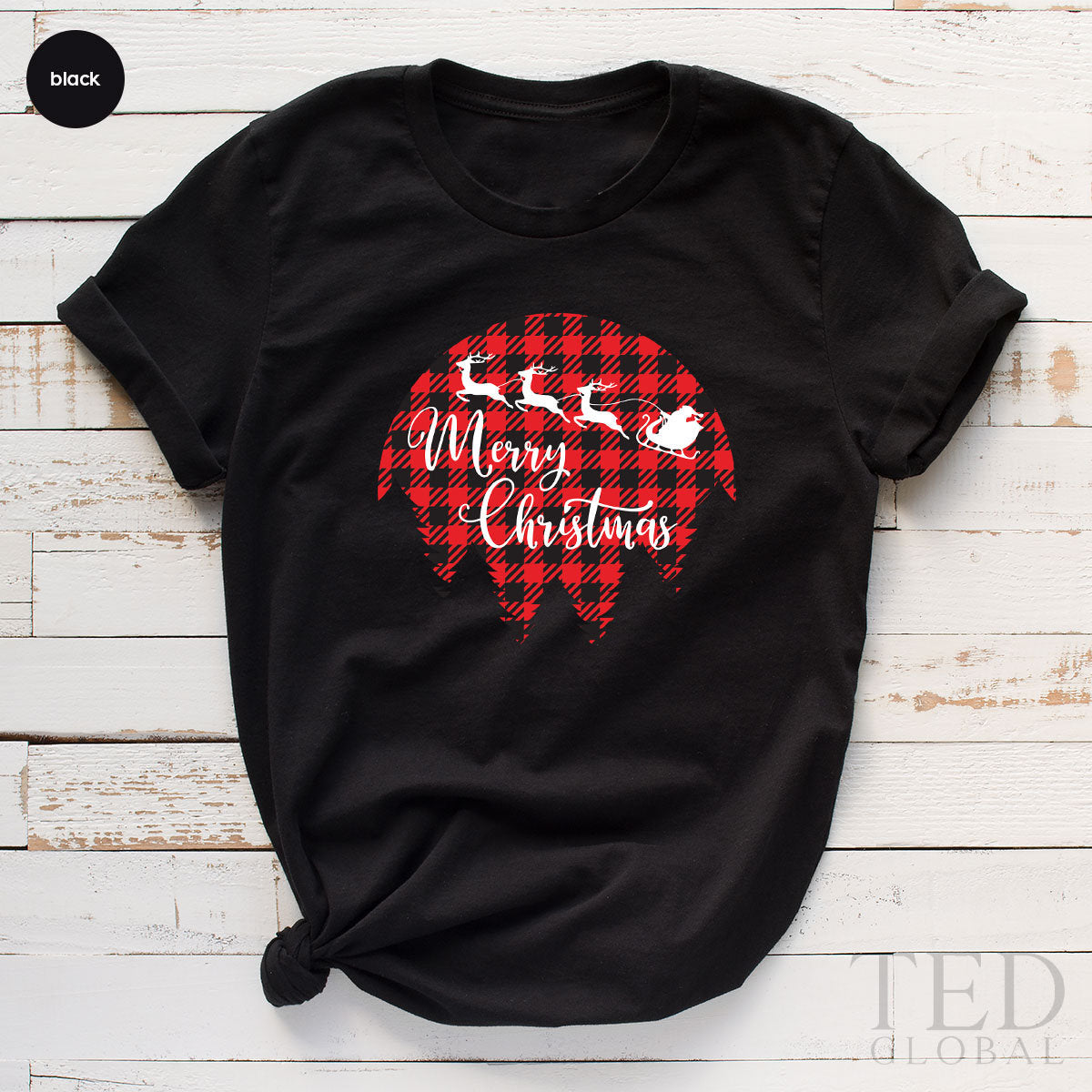 Cute Santa Claus Merry Noel T-Shirt, Funny Xmas T Shirt, Holiday Shirts, Cool Deer Shirt, Flying Santa Claus TShirt, Gift For Christmas - Fastdeliverytees.com
