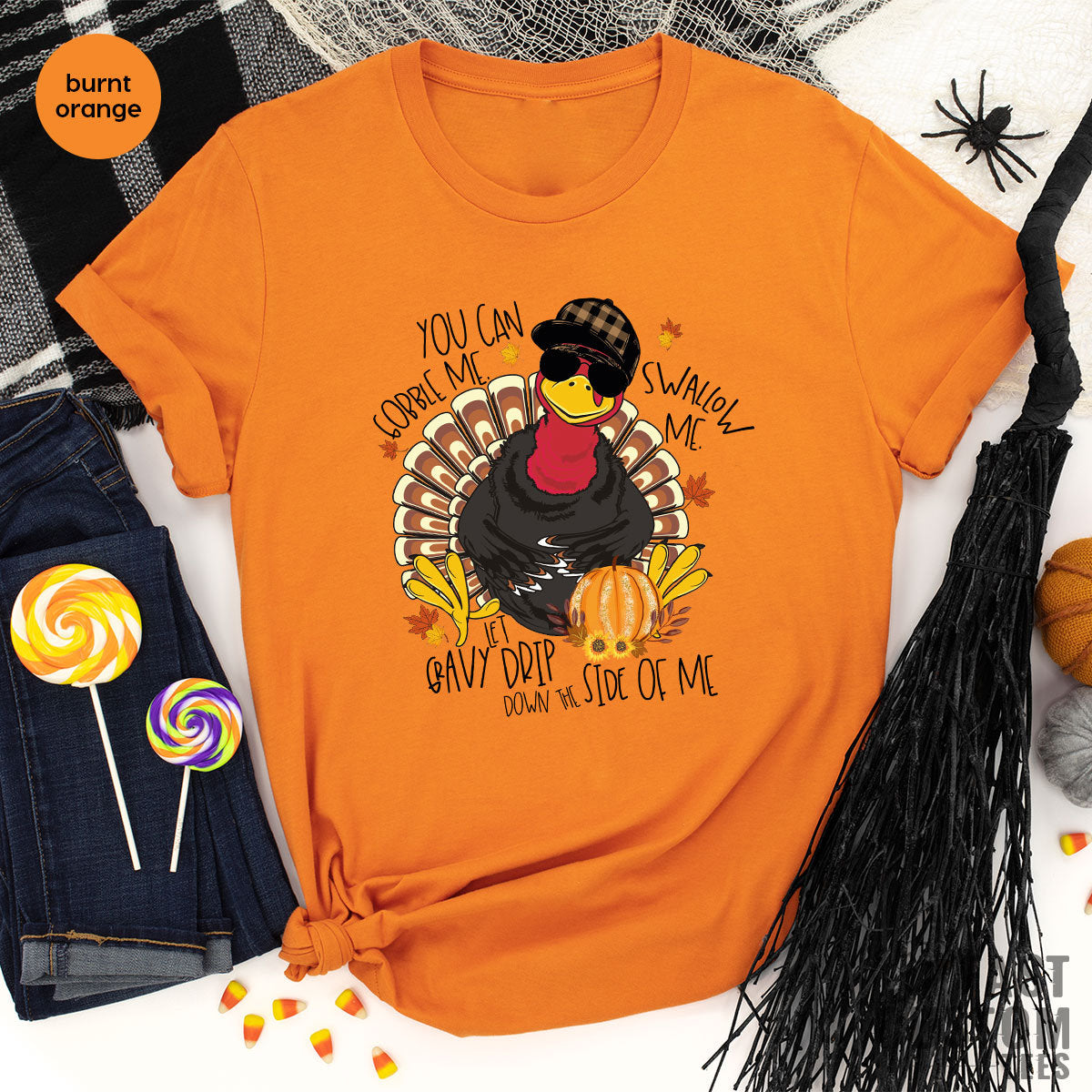 Gobble Me Swallow Me Shirt, Thanksgiving Shirt, Funny Thanksgiving Tee, Fall Thankful Shirt, Thanksgiving Dinner, Thankful Shirts For Women - Fastdeliverytees.com