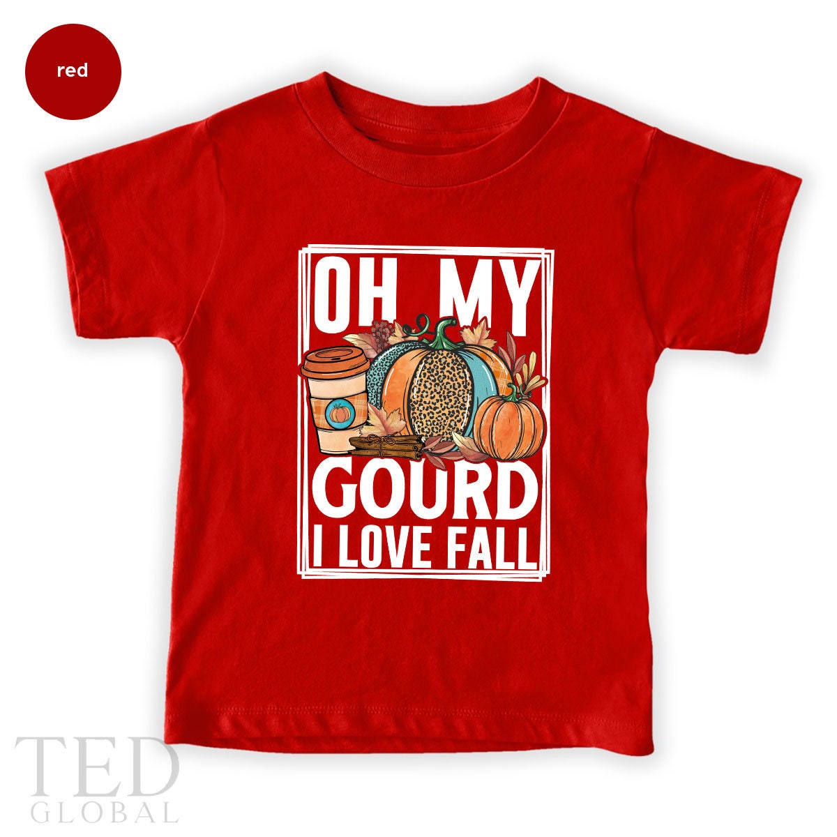 Thanksgiving Onesie, Oh My Gourd I Love Fall Bodysuit, Baby Shower, Baby Announcement, Kid Toddler Clothes, Thanksgiving Gift, Baby Gift - Fastdeliverytees.com